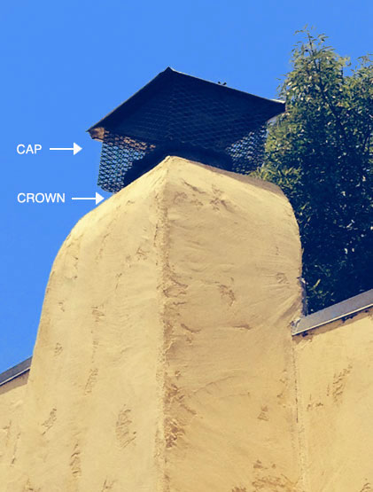 Chimney Cap and Crown